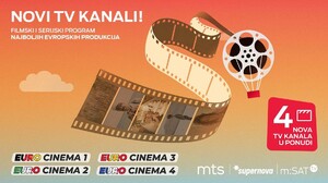 Telekom uveo 4 nova Euro Cinema kanala