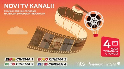 Telekom uveo 4 nova Euro Cinema kanala