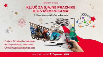 PORANILI: Telekom otključao kanale svim korisnicima do 15 januara 2023!