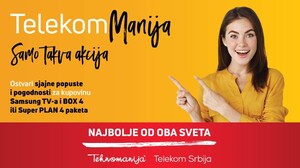 TelekoManija: Popust na Samsung televizore u Tehnomaniji, i još 2 meseca popusta u MTS!