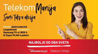TelekoManija: Popust na Samsung televizore u Tehnomaniji, i još 2 meseca popusta u MTS!