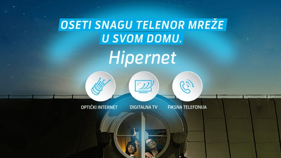 Stigao je Telenor Hipernet - počeo sa radom novi kablovski operator u Srbiji!