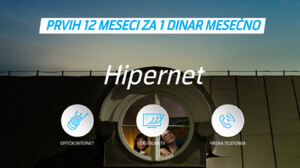 Nova Telenor Hipernet promocija 12 meseci po 1 dinar