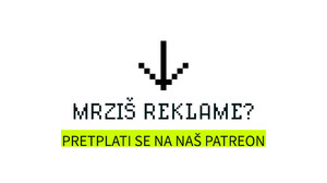 Mrziš reklame? Pretplati se na TeleSrbija Patreon već od USD $1,00 mesečno i uživaj u superiornom korisničkom iskustvu bez reklama!