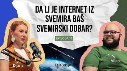 TeleSrbija podcast ep. 11: Starlink - Da li je internet iz svemira baš svemirski dobar?