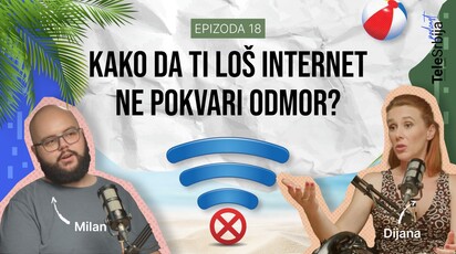 TeleSrbija podcast ep. 18: Letuješ u Grčkoj? Zašto (ni)je loš net u tropskom raju?