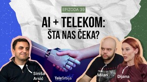 TeleSrbija podcast ep. 39: Veštačka inteligencija menja pravila igre u telekomunikacijama