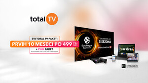 Gledaj United Media kanale bilo gde u Srbiji za samo 499 dinara mesečno prvih 10 meseci!