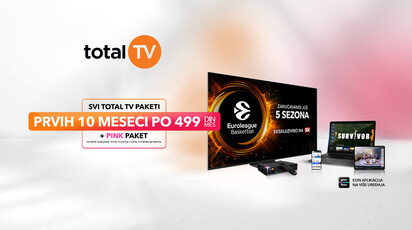 PRVIH 10 MESECI PO 499 DIN! Nova Total TV akcija za nove korisnike!