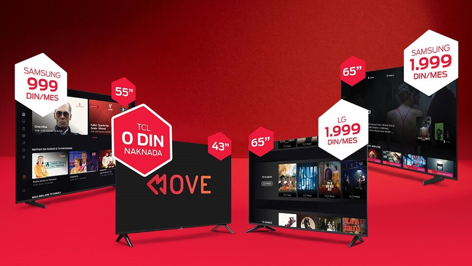 MTS pokrenuo novu BOX ponudu: TV uređaj uz paket tokom celog perioda ugovorne obaveze