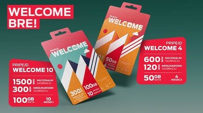 „WELCOME BRE!”: Nove MTS prepaid tarife