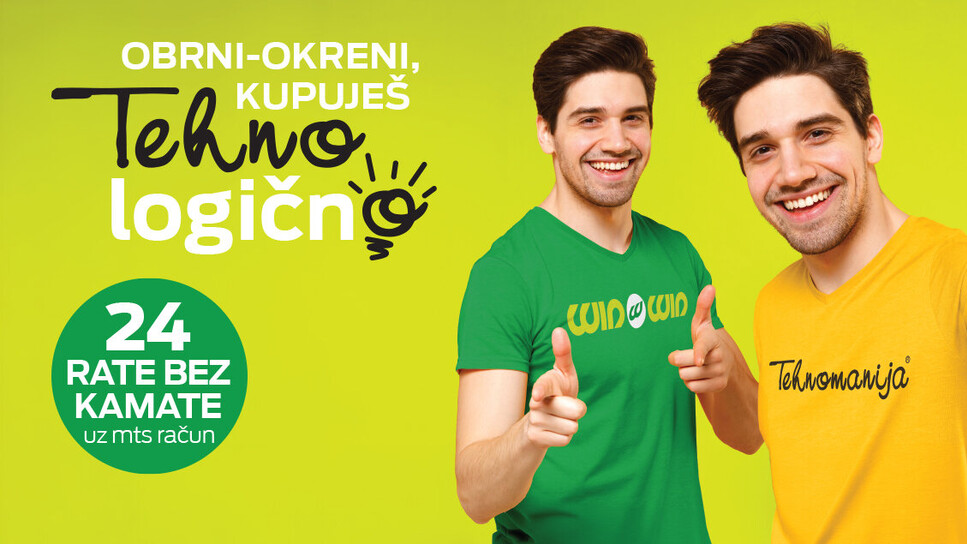 mts korisnicima omogućena kupovina u Tehnomaniji i Win Win-u na do 24 rate