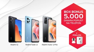 MTS promocija: Uz nove modele Redmi Note 12 serije i atraktivni pokloni!