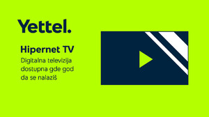 Yettel predstavio OTT Hipernet TV: Digitalna televizija dostupna gde god se nalaziš