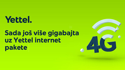 Novi Yettel Internet paketi: sada još više gigabajta!