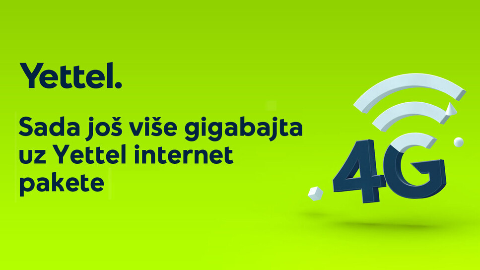 Novi Yettel Internet paketi: sada još više gigabajta! - TeleSrbija