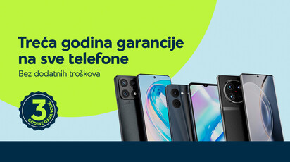 Yettel ti daje treću godinu garancije za telefon ili pametni sat potpuno besplatno!