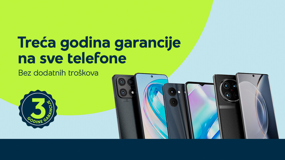 Yettel ti daje treću godinu garancije za telefon ili pametni sat potpuno besplatno!